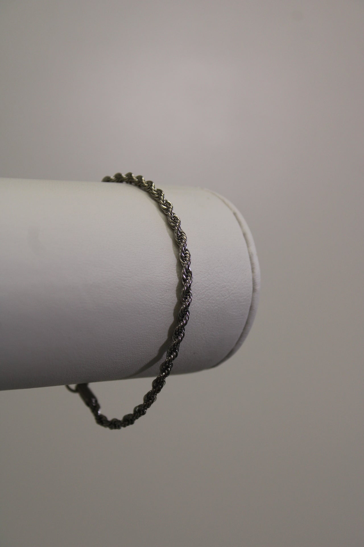 Rope Bracelet in Silver (Steel)