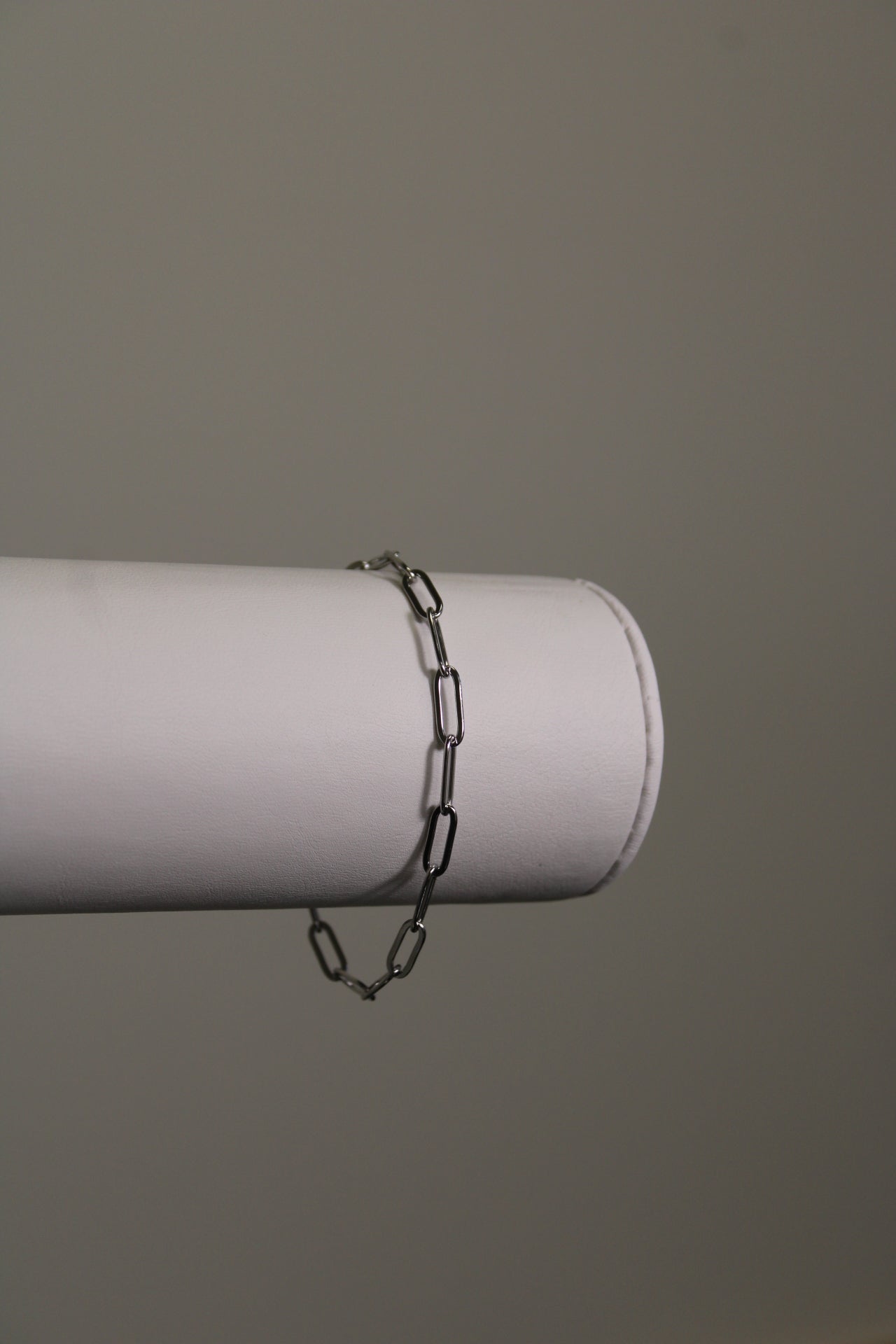 Paperclip Bracelet in Silver (Steel)