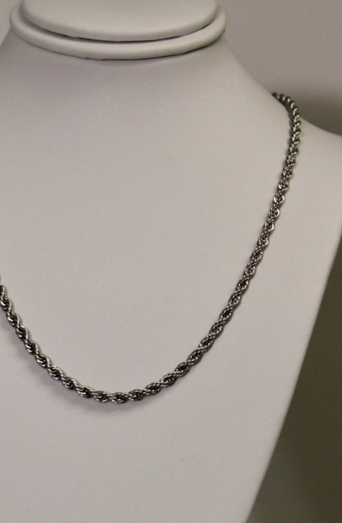 Rope Chain in Steel